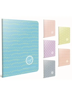 Gıpta Smooth 19x26 Cm Karton Kapak Tel Dikişli Defter Çizgili 60 Yp 3885000-2011 ürün görseli 1