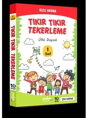 Tıkır Tıkır Tekerleme 1. Sınıf 10 Kitap - Pinokyo Yayınları ürün görseli 1
