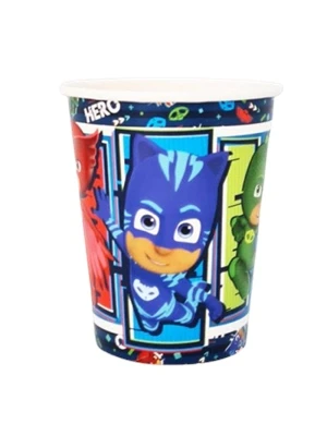 Nedi Karton Bardak Lisanslı 8 Li Pj Masks 38999 ürün görseli 1