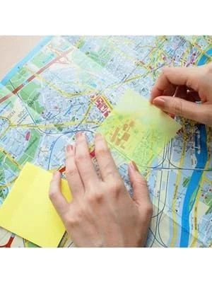 Gıpta Stıckn 76x76 50yp Yarı Saydam Neon Sarı 21709 ürün görseli 1