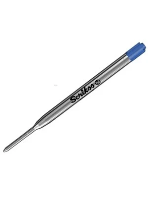 Scrikss M (medium) Standart Tükenmez Kalem Yedeği (refil) Mavi ürün görseli 1