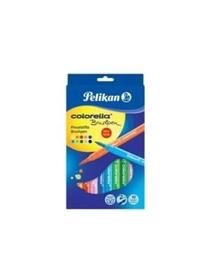 Pelikan Colorella Fırça Uçlu Keçeli Kalem 10 Lu 814577 ürün görseli 1