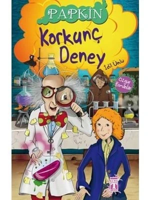 Papkin Korkunç Deney - Timaş Yayınları ürün görseli 1