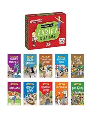 Harika Klasikler 10 Kitap (4. Sınıflar İçin) - Bıcırık Yayınları ürün görseli 1