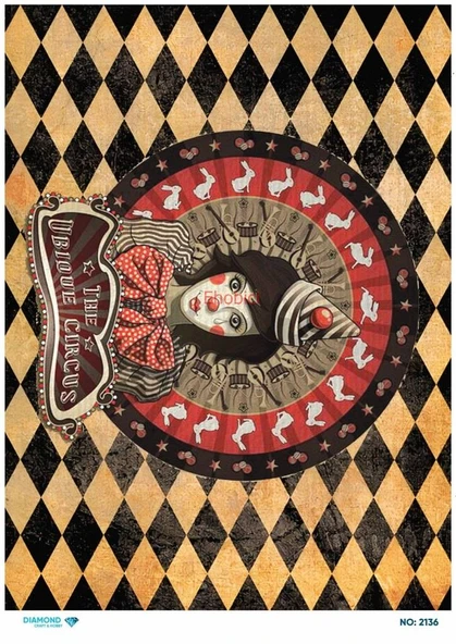 Diamond Pirinç Dekopaj Kağıdı - 2136 ürün görseli