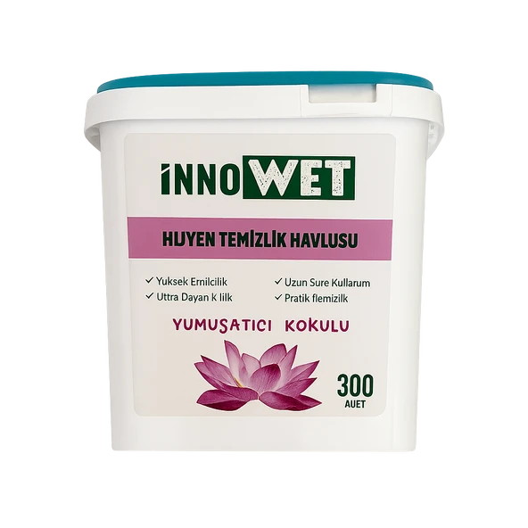 Innowet Kova Islak Mendil Yumuşatıcı Kokulu Yüzey Temizlik Havlusu 300 Yaprak ürün görseli 1