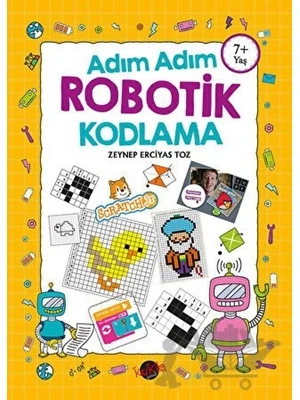 Adım Adım Robotik Kodlama (+7 Yaş) - Kukla Yayınları ürün görseli