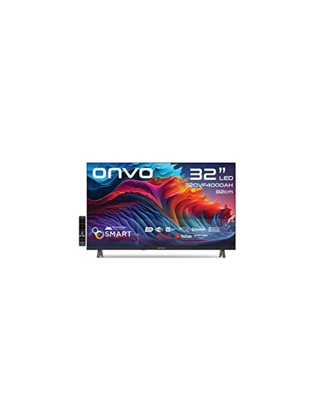 Onvo 32OVF4000AH Frameless HD 32" 82 Ekran Uydu Alıcılı Android Smart LED TV ürün görseli 1