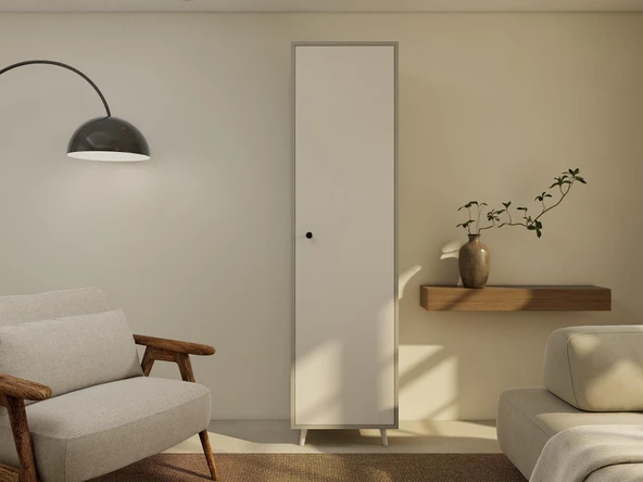 Harput Çok Amaçlı Tek Kapaklı Banyo Dolabı Külgri ürün görseli 1