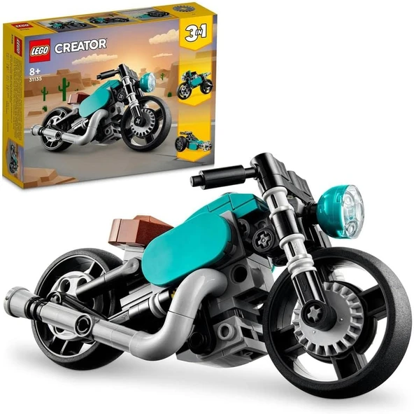 LEGO 31135 Creator Klasik Motosiklet ürün görseli