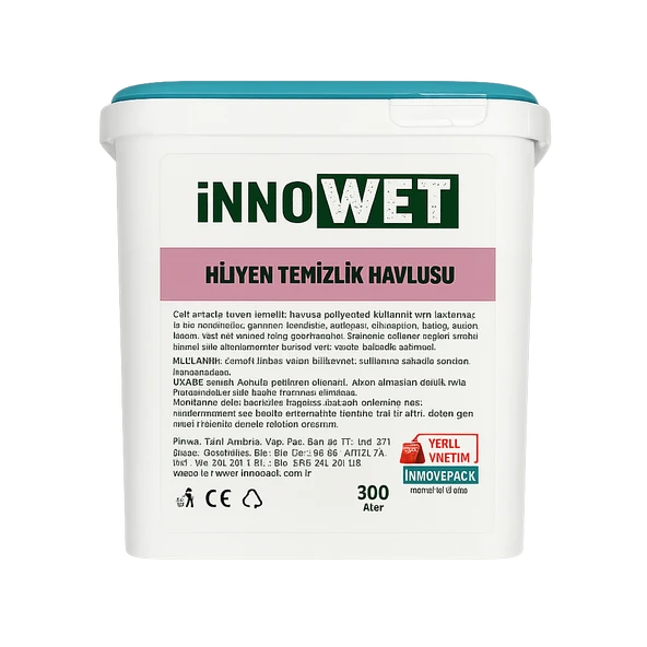 Innowet Kova Islak Mendil Yumuşatıcı Kokulu Yüzey Temizlik Havlusu 300 Yaprak - Resim 3