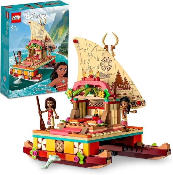 LEGO 43210 Disney Princess Moana’nın Yol Bulma Teknesi ürün görseli