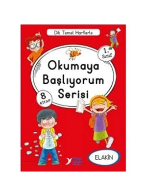 Okumaya Başlıyorum Serisi Elakin 1.sınıf 8 Kitap - Yuva Yayınları ürün görseli 1