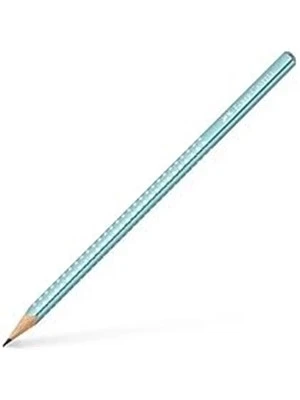 Faber Castell Grip 2022 Sparkle Kurşun Kalem Metalik Okyanus Mavisi 5244118243000 ürün görseli 1