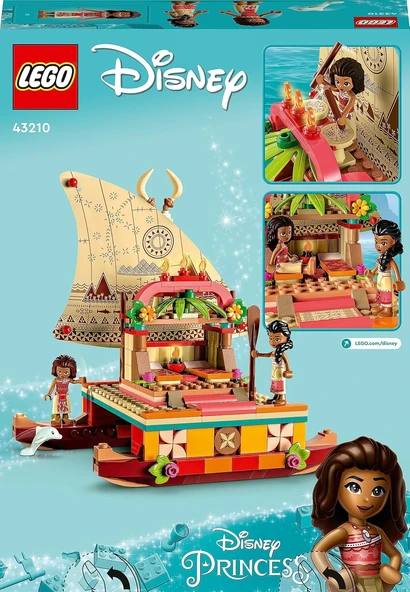 LEGO 43210 Disney Princess Moana’nın Yol Bulma Teknesi - Resim 2
