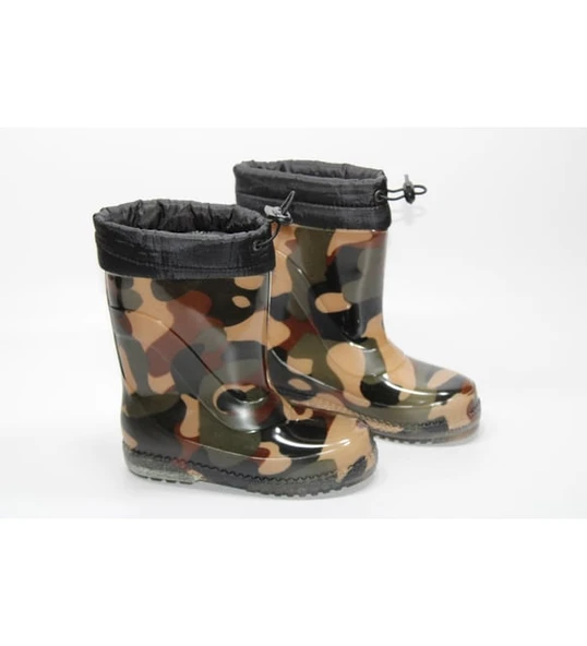 Moda Ayakkabı 23-110 Erkek Çocuk Kürklü Çizme - Resim 7