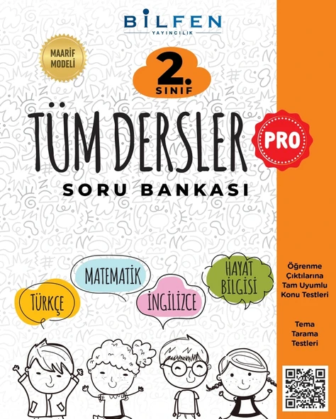 Bilfen 2.Sınıf Pro Tüm Dersler Problem Ve Paragraf Soru Bankası Maarif Modeli Yeni - Resim 5