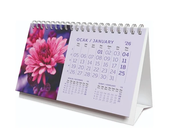 Üçgen Masa Takvimi 2026 ürün görseli 1