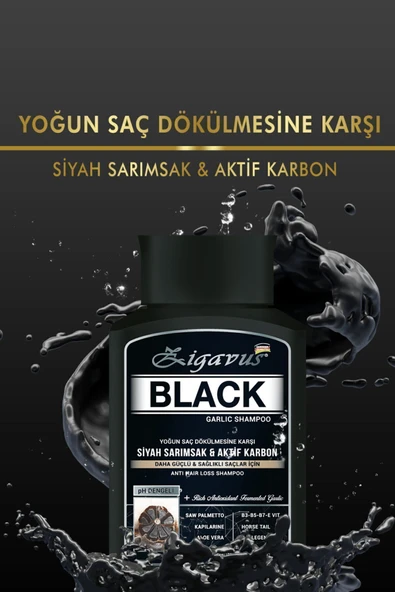 ZİGAVUS TEKLİ  SİYAH SARIMSAK  300 ML - Resim 2