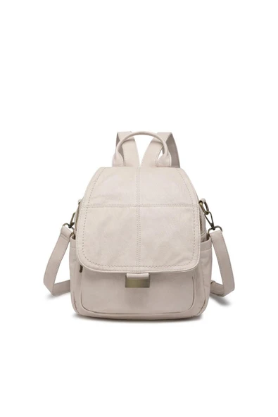 Yıkama Deri Sırt Askılı Kadın Çantası 21-K Barcelona 1908 ürün görseli