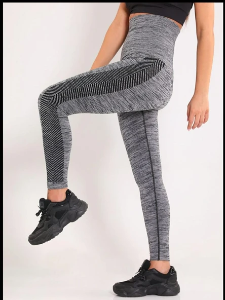 Toparlayıcı Korseli Yüksek Bel Tayt L Beden ürün görseli