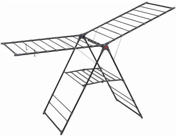 Devecioğlu Harbinger MM051 İnova Black Çamaşır Kurutma Askısı ürün görseli