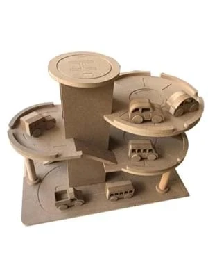 Aka Ahşap 50x30x40 Otopark 01 ürün görseli 1