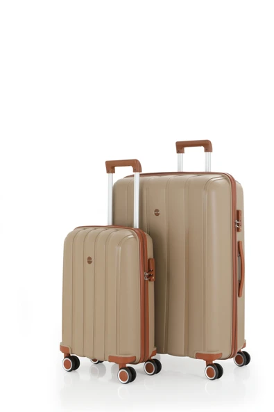 MÇS 305 İKİLİ SET POLİPROPİLEN KIRILMAZ VALİZ BÜYÜK KABİN ürün görseli