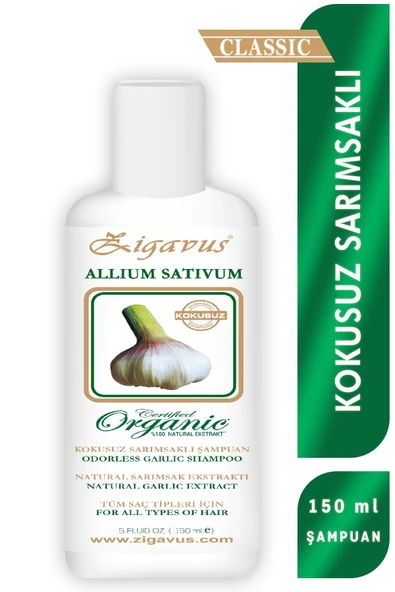 ZİGAVUS Beyaz Sarımsaklı Şampuan tekli beyaz ürün görseli 1