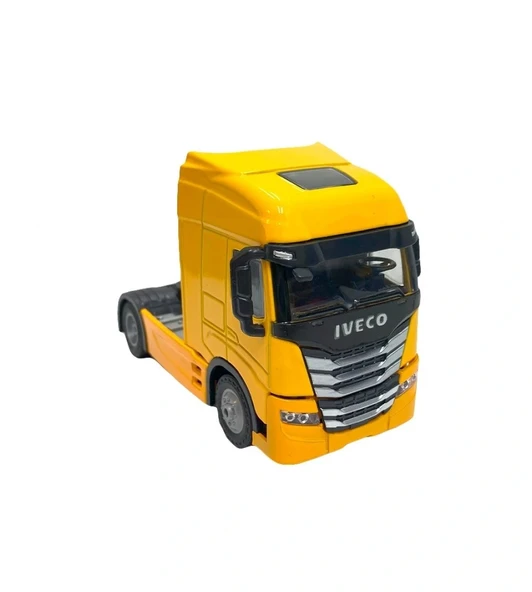 Metal IVECO Tır Kafası 1 adet Işıklı Müzikli Oyuncak – 12 cm - Resim 5