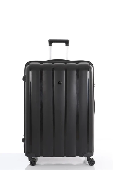 MÇS 305 İKİLİ SET POLİPROPİLEN KIRILMAZ VALİZ BÜYÜK KABİN - Resim 3