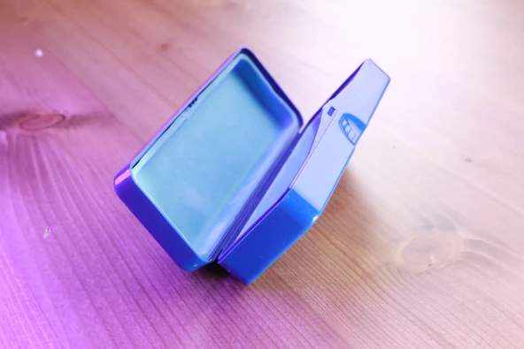 ModaTüm Gözlük Kabı Kutusu - Süper Dayanıklı Mavi Model- - Resim 2