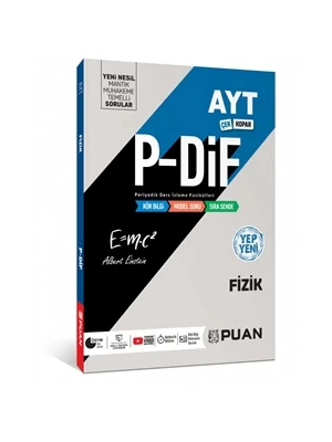 Puan Yay.- Ayt Fizik P-dif Konu Anlatımlı 2324 ürün görseli 1