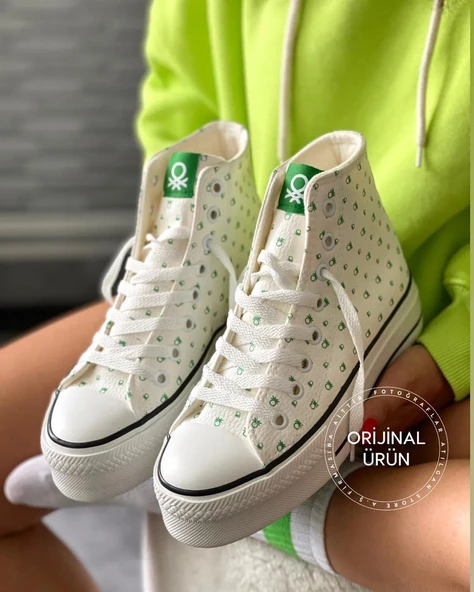 BN-30824 BENETTON AYAKKABI - Resim 2