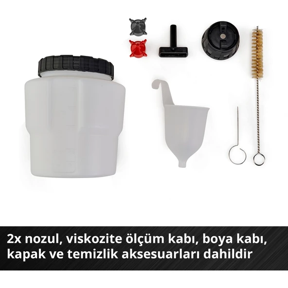 TC-SY 18/60 Li - Solo, Akülü Sprey Boya Sistemi (Akü ve şarj cihazı dahil değildir) - Resim 4