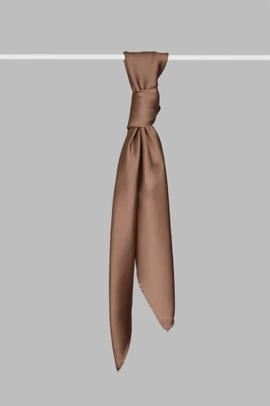 AR4444 ARMANDA EŞARP DÜZ SATEN İPEK - Resim 10