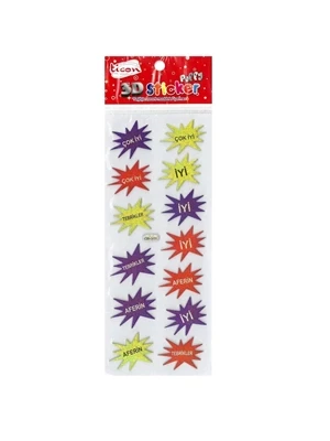 Ticon 3d Puffy Sticker 256027 ürün görseli 1