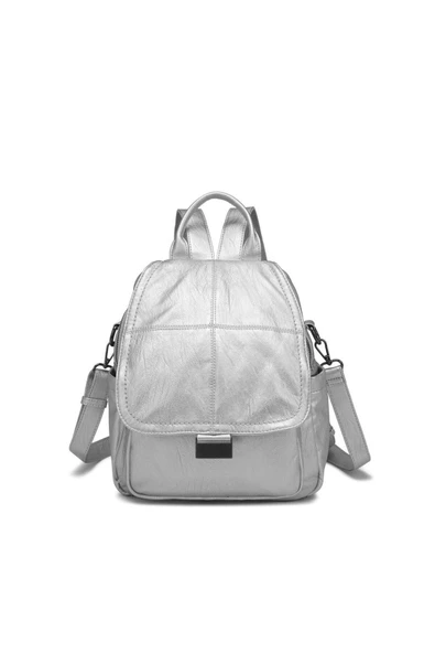 Yıkama Deri Sırt Askılı Kadın Çantası 21-K Barcelona 1908 ürün görseli