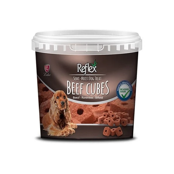 Reflex Semi Moist Biftekli Küp Köpek Ödül Maması 500 Gr ürün görseli