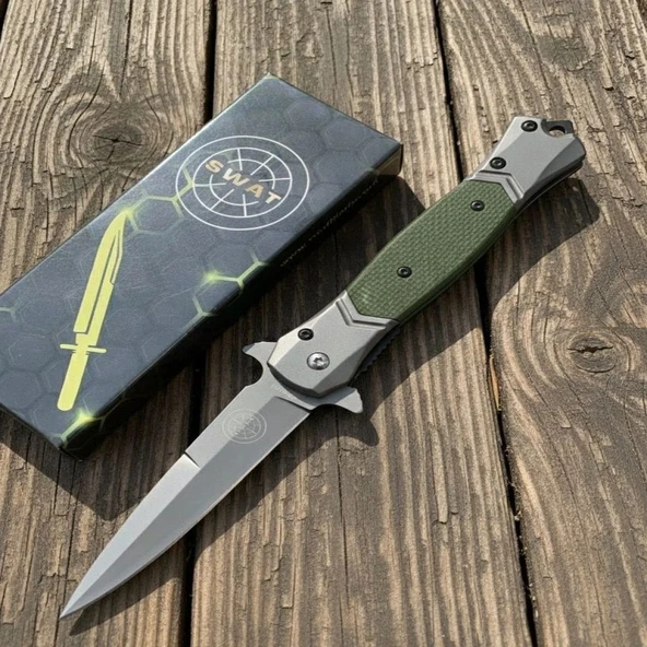 AlsepeteAvm Sw-501A Haki Kamp Çakısı ürün görseli