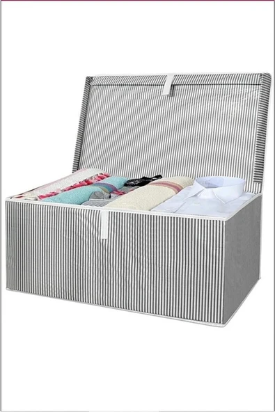 Çok Amaçlı Bez Kutu Organizer 50*40*30 - Resim 2