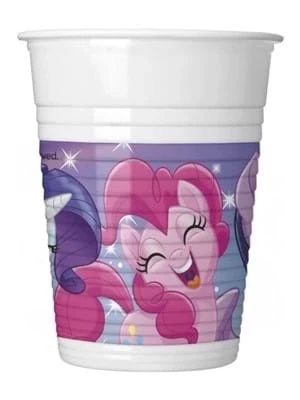 Nedi Karton Bardak Lisanslı 8 Li Pony And Frıends 88544 ürün görseli 1