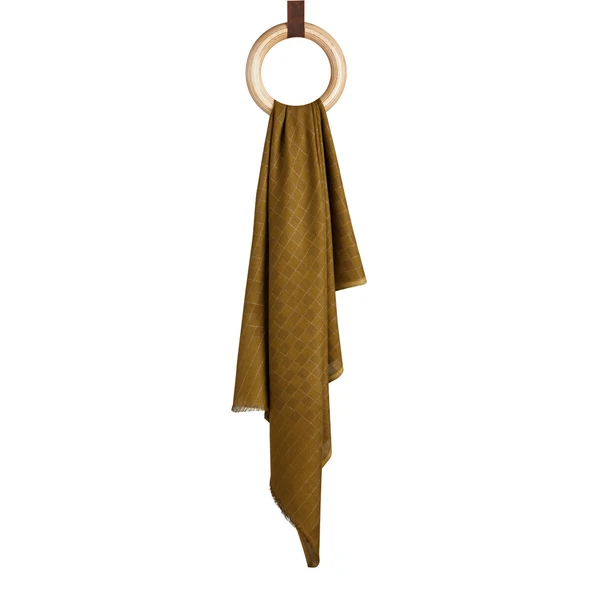 6765 QOZA ŞAL KARE SİMLİ - Resim 6