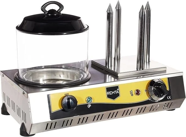 Remta KZ01 Dört Kazıklı Hot Dog Sosis Haşlama Makinesi ürün görseli