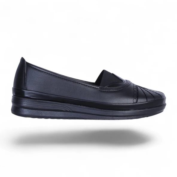 Florya 259 Siyah Kadı Babet Ayakkabı ürün görseli