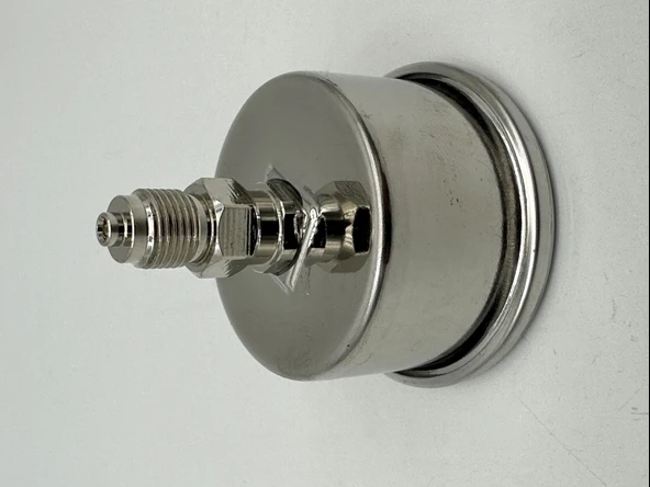 Manometre Gliserinli Arkadan Çıkışlı Q40 - 0 - 400 Bar 1/8 A Tipi - Resim 3