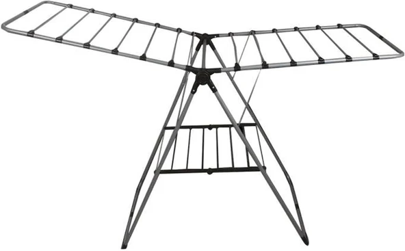 Digithome Katlanabilir Çamaşır Kurutma Askısı Çamaşırlık - Gri ürün görseli