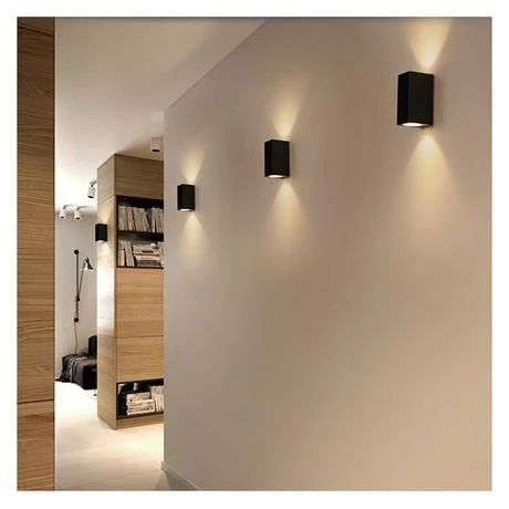 Rodoslu Çift Yön Köşeli 2*Gu10 Duylu Antrasit Gövde Armatür Ip54 Rds-2004 - Resim 4