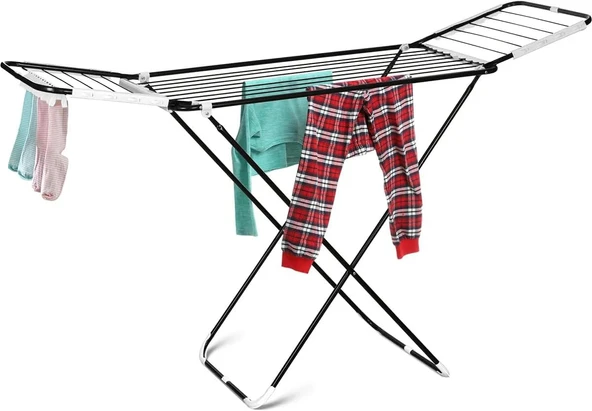 Doğrular Perilla Avrora White Kurutmalık Kalın Telli Kanatlı Çamaşır Kurutma Askısı Beyaz - KMU17009-19 ürün görseli