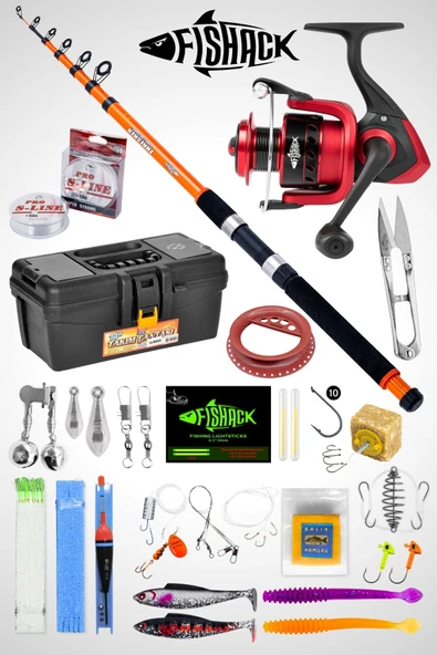 Deniz Ve Göl Profesyonel Olta Takımı Seti 2 (Metal 5000'lik Makine + 330cm 100-300g Atarlı Kamış) ürün görseli 1